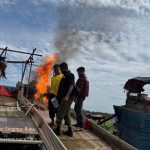 Polsek Singingi Hilir Tertibkan PETI Jenis Dompeng di Sungai Amuik, Dua Rakit Dimusnahkan 459e8f7d-a6ba-47ed-9476-3dc9af8b99fd